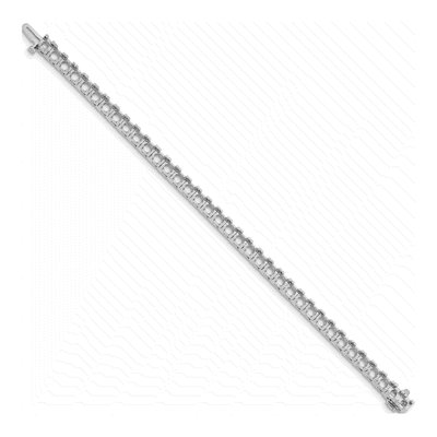 14K White Gold 12.5 ct tw Tennis Bracelet Mounting – view 2