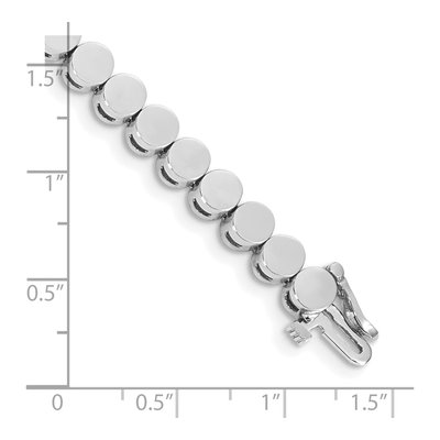 14K White Gold Add-A-Diamond Tennis Bracelet – view 4