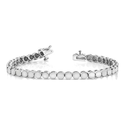 14K White Gold Add-A-Diamond Tennis Bracelet – view 5