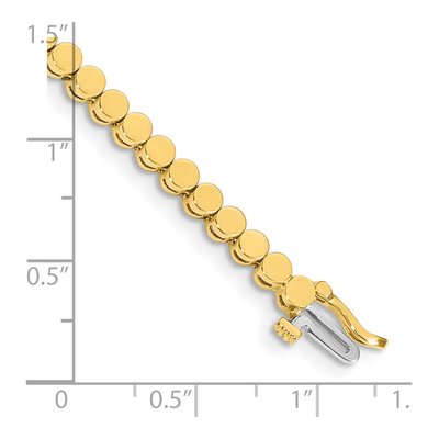 14K Yellow Gold Add-A-Diamond Bracelet – view 4