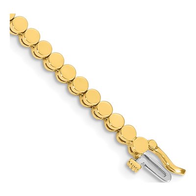 14K Yellow Gold Add-A-Diamond Bracelet