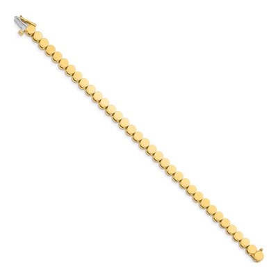 14K Yellow Gold Add-A-Diamond Bracelet – view 2