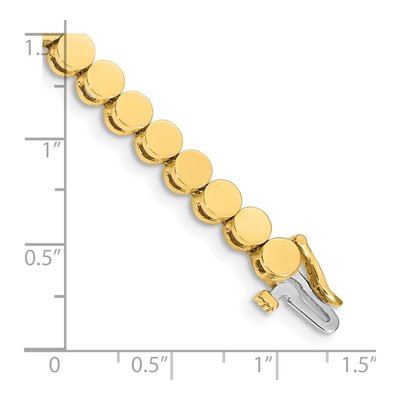 14K Yellow Gold Add-A-Diamond Bracelet – view 4
