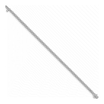 14K White Gold 2.13 ct tw Diamond Tennis Bracelet Mounting – view 3