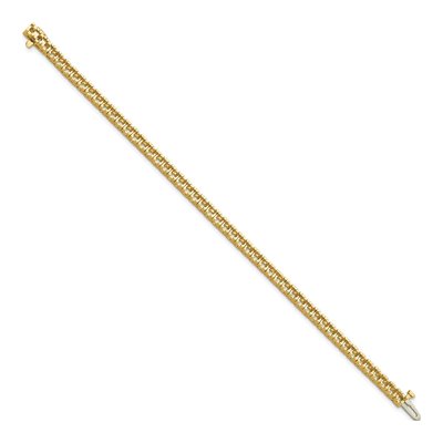 14K Yellow Gold 4.65 ct tw Diamond Tennis Bracelet Mounting – view 3