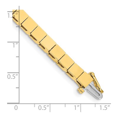 14K Yellow Gold Add-A-Diamond Bracelet Mounting – view 4