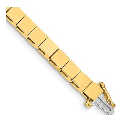 14K Yellow Gold Add-A-Diamond Bracelet Mounting