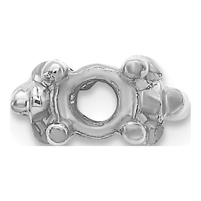14K White Gold Add-A-Diamond Head Bracelet Mounting
