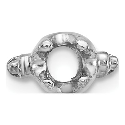 14K White Gold Add-A-Diamond Head for X864 Tennis Bracelet