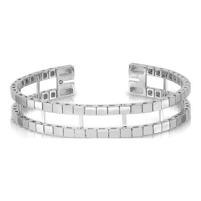 14K White Gold Tennis Jacket Bracelet – view 5