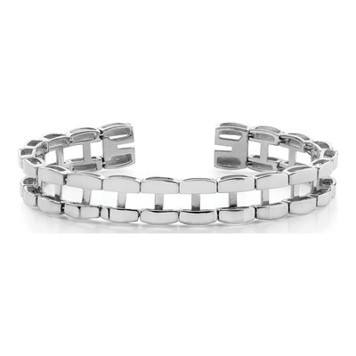 14K White Gold Tennis Jacket Blank Bracelet – view 3