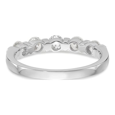 14K White Gold 3/4 ct tw Diamond Channel Wedding Band – view 6