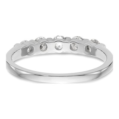 14K White Gold 1/2 ct tw Diamond Channel Wedding Band – view 5