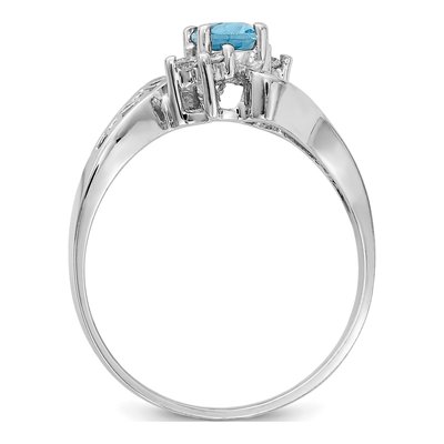 14K White Gold Filigree Ring Mounting – view 3