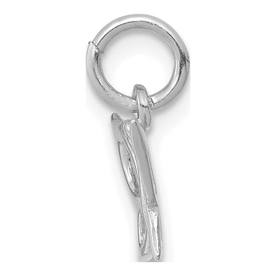 14K White Gold Butterfly Pendant – view 3