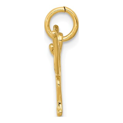 14K Yellow Gold Butterfly Pendant – view 3