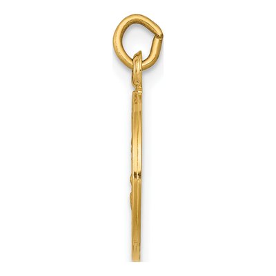 14K Yellow Gold Saint Joseph Medal Charm – view 3