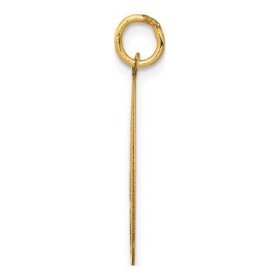 14K Yellow Gold German Shepherd Disc Charm – view 3