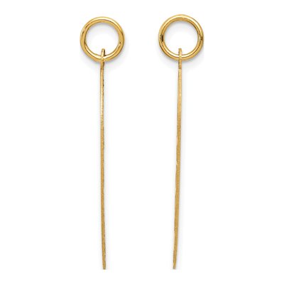 14K Yellow Gold I LOVE YOU 2-Piece Charm – view 3