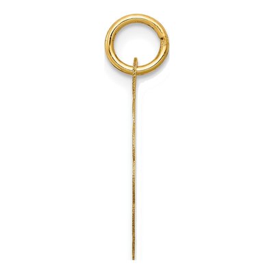 14K Yellow Gold Love Birds Disc Charm – view 3