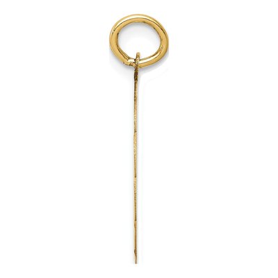 14K Yellow Gold Happy Anniversary Bells Disc Charm – view 3
