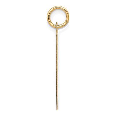 14K Yellow Gold Happy Anniversary Disc Charm – view 3