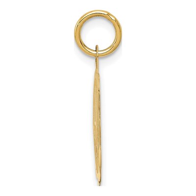 14K Yellow Gold 20th Anniversary Disc Charm – view 3