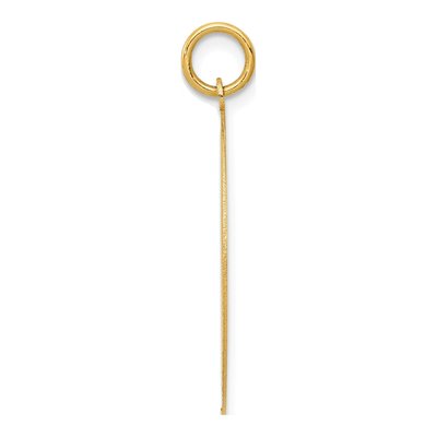 14K Yellow Gold Happy Anniversary Disc Charm – view 3