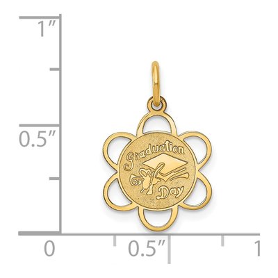 14K Yellow Gold Graduation Day Pendant – view 4