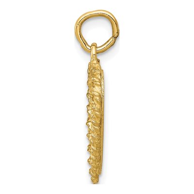 14K Yellow Gold Graduation Cap Charm – view 3
