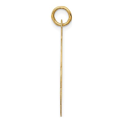 14K Yellow Gold Graduation Day Diploma Disc Charm – view 3