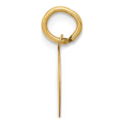 14K Yellow Gold Holy Communion Round Disc Charm – view 3