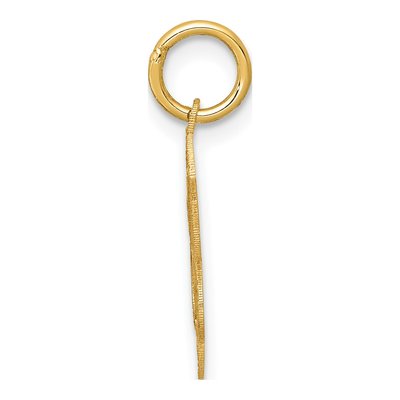 14K Yellow Gold Holy Communion Disc Charm – view 3
