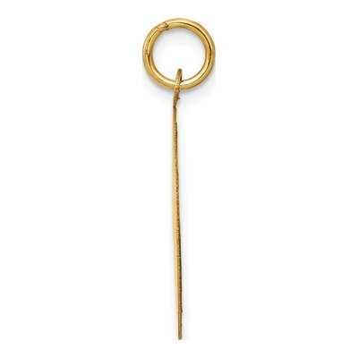 14K Yellow Gold Holy Communion Round Disc Pendant – view 3