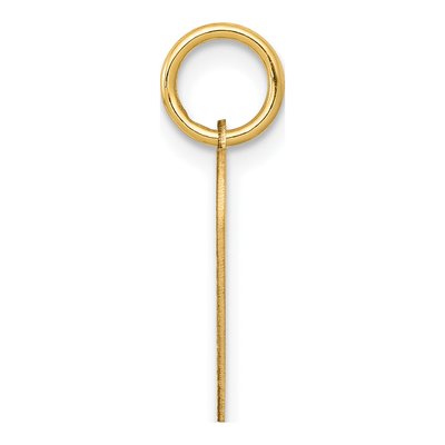 14K Yellow Gold My Confirmation Dove Heart Disc Charm – view 3