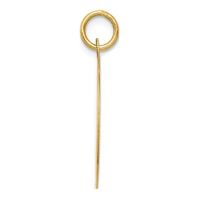14K Yellow Gold Confirmation Dove Disc Pendant – view 3