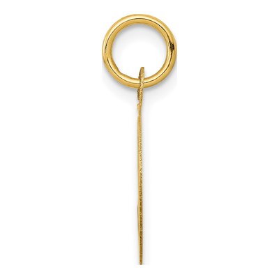 14K Yellow Gold Happy Birthday Disc Charm – view 3