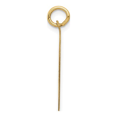 14K Yellow Gold Chihuahua Disc Charm – view 3
