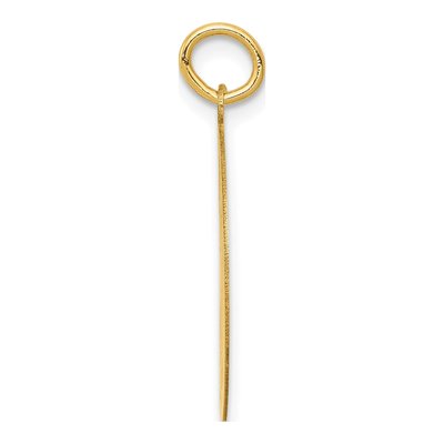 14K Yellow Gold Siberian Husky Disc Dog Charm – view 4