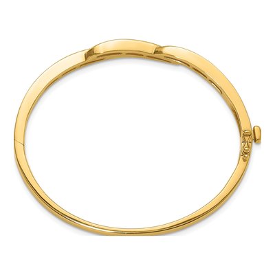 14K Yellow Gold 1 ct tw Diamond Bangle Bangle Mounting – view 2