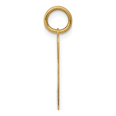 14K Yellow Gold Hearts Key Pendant – view 3