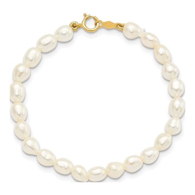 14K Yellow Gold Freshwater Pearl 3-Piece Jewelry Set – view 8