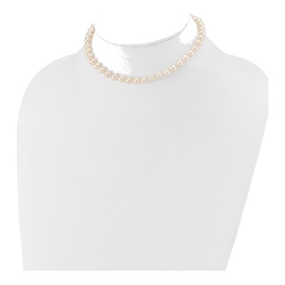 14K Yellow Gold Freshwater Cultured Pearl Girls' Necklace – view 4