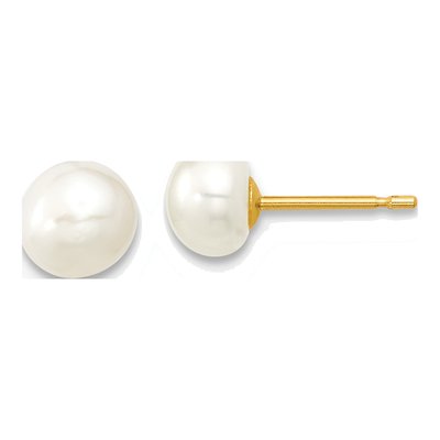 14K Gold Freshwater Pearl Set for Girls – view 2