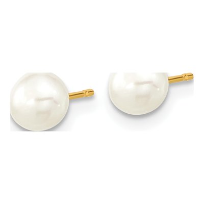 14K Gold Freshwater Pearl Set for Girls – view 4
