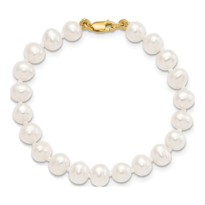 14K Gold Freshwater Pearl Set for Girls – view 8