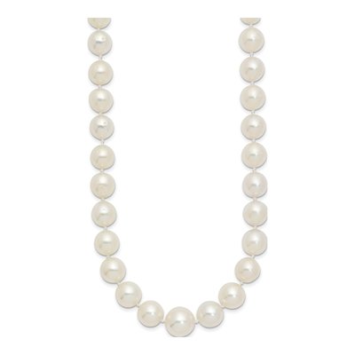 14K Yellow Gold Cultured Pearl 18-Inch Necklace – view 3