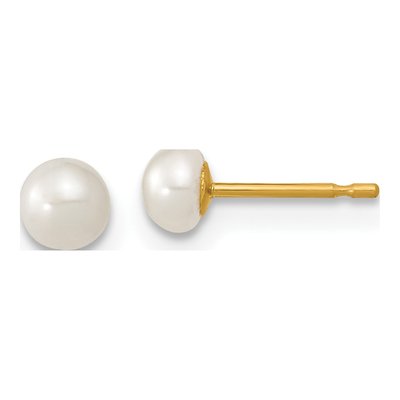 Girls' 14K Gold Freshwater Pearl 3-Pc Jewelry Set – view 2