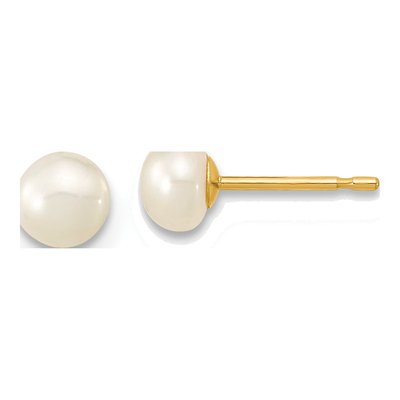 Girls' 14K Gold Freshwater Pearl 3-Piece Jewelry Set – view 2