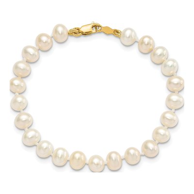 Girls' 14K Gold Freshwater Pearl 3-Piece Jewelry Set – view 8